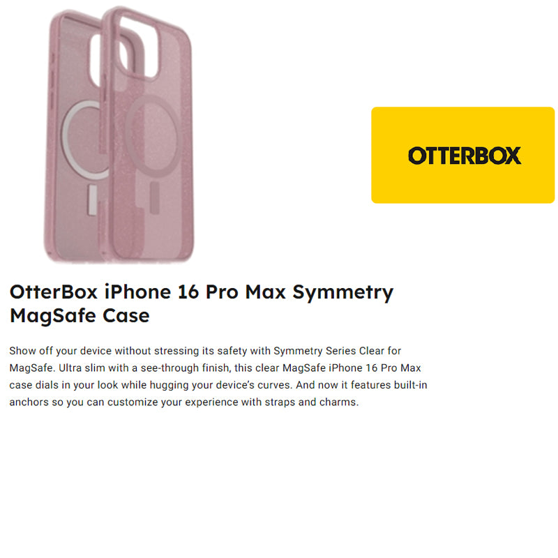 OtterBox Symmetry MagSafe Case for iPhone 16 Pro Max OtterBox Symmetry MagSafe Case for iPhone 16 Pro Max